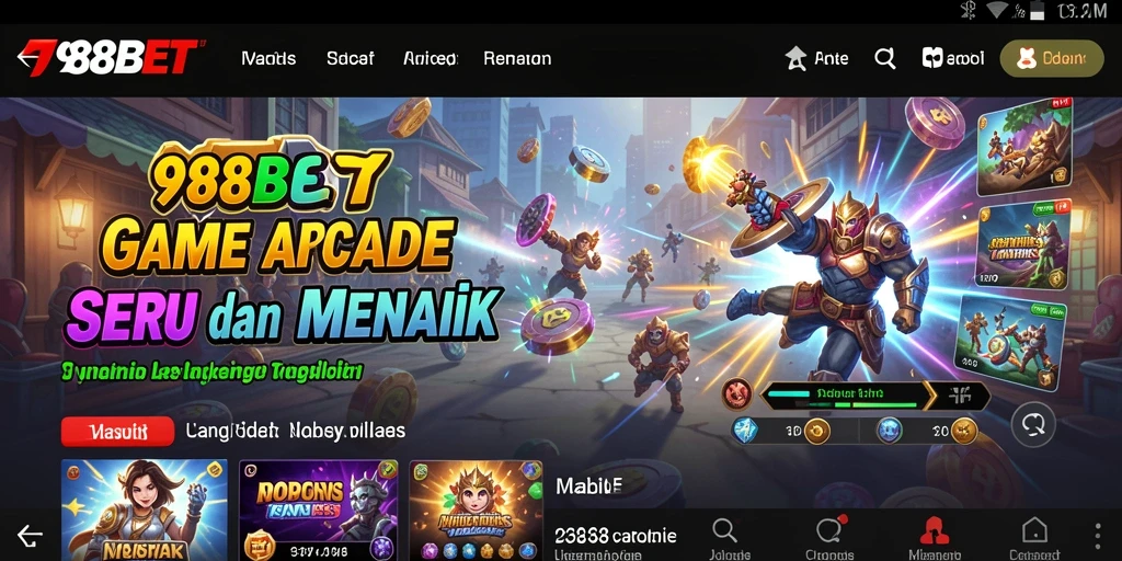 Tampilan yang menarik dari gameplay 988BET yang mendebarkan.