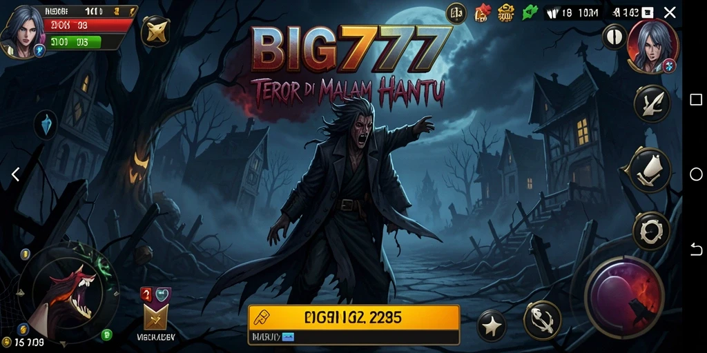 Screenshot gameplay BIG777 menunjukkan aksi menegangkan dari pengalaman horor.