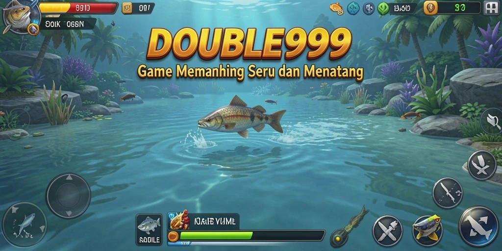 Tangkapan besar dalam gameplay DOUBLE999 yang menonjol.