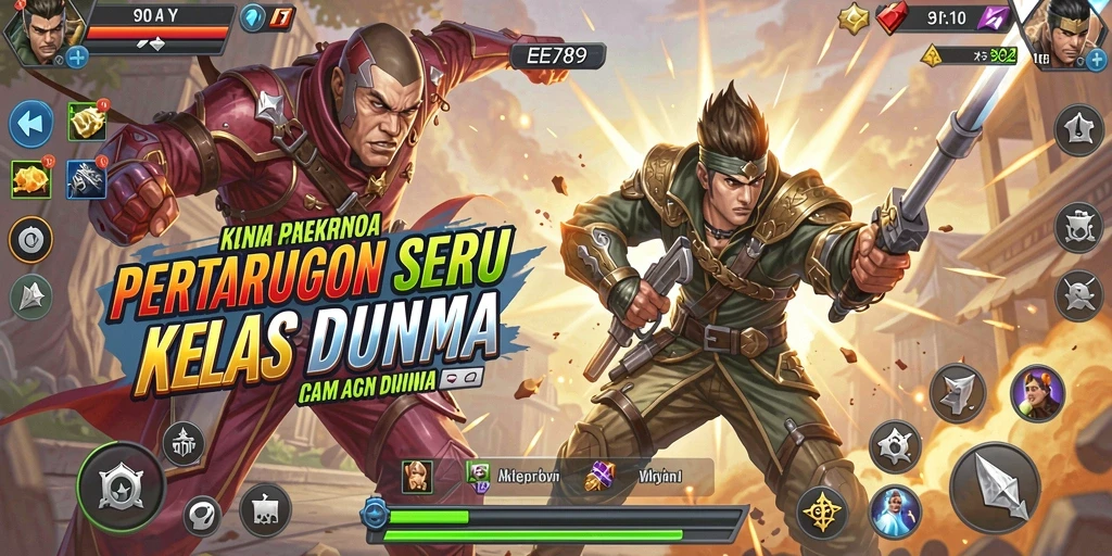 Gameplay mendebarkan di medan tempur EE789.