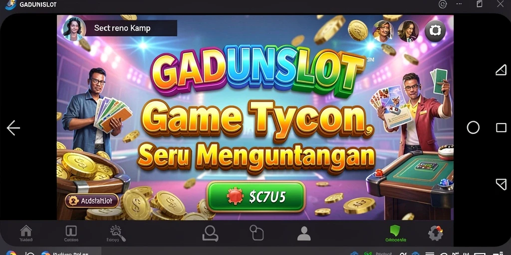 Tampilan gameplay <strong>GADUNSLOT</strong> yang menarik dan interaktif.
