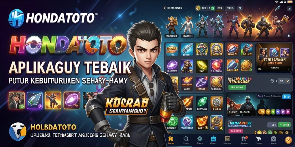 Tampilan utama HONDATOTO yang menampilkan berbagai fitur Utility.