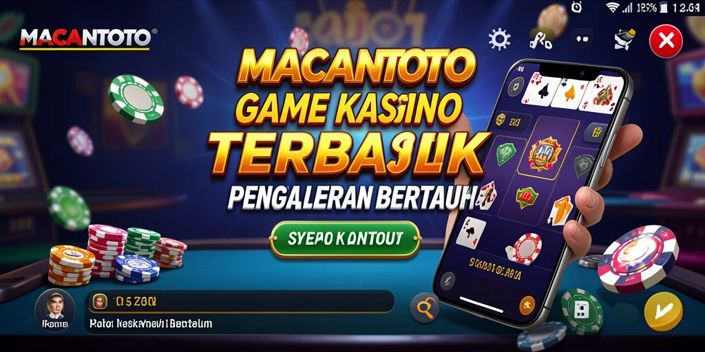 Tangkapan layar menunjukkan gameplay dinamis dan menarik dari MACANTOTO.
