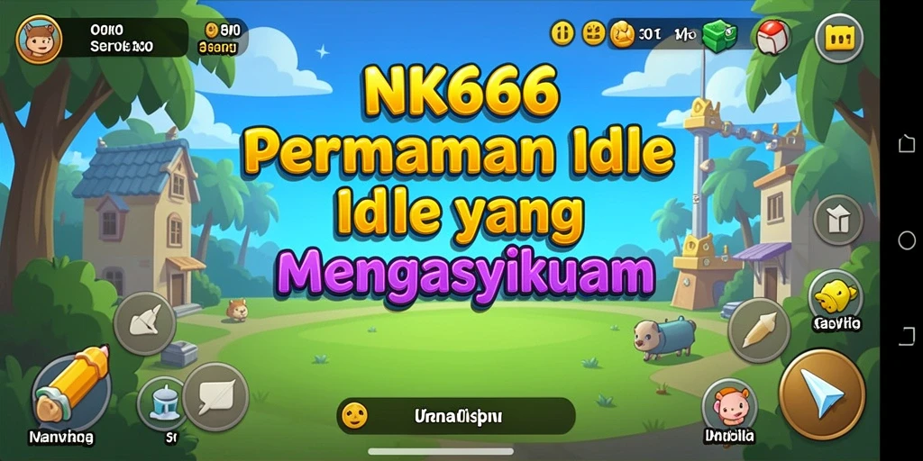 Gameplay menarik dari NK666 yang menggambarkan kemajuan dalam permainan Idle.