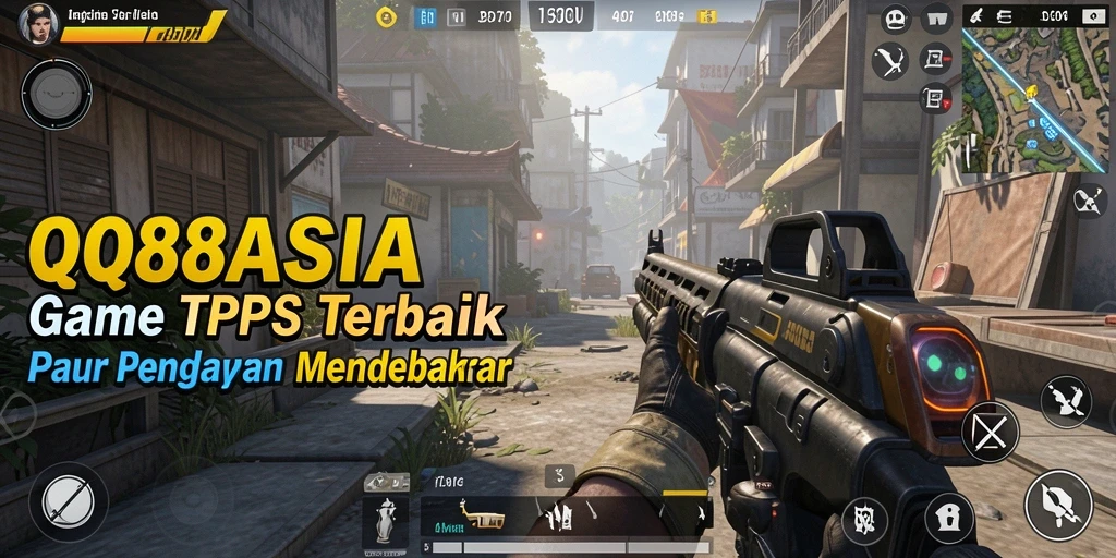 Tampilan gameplay QQ88ASIA yang mendebarkan dan penuh aksi.