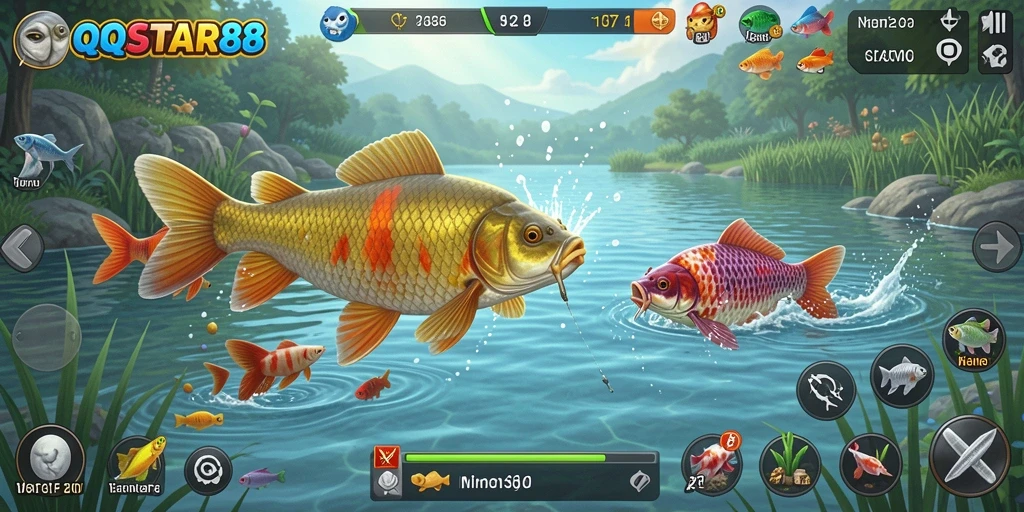 Tangkapan ikan yang menakjubkan saat bermain QQSTAR88.