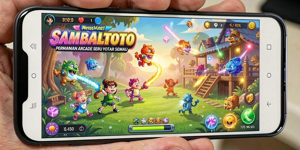 Screenshot gameplay SAMBALTOTO menunjukkan momen seru dan menegangkan.