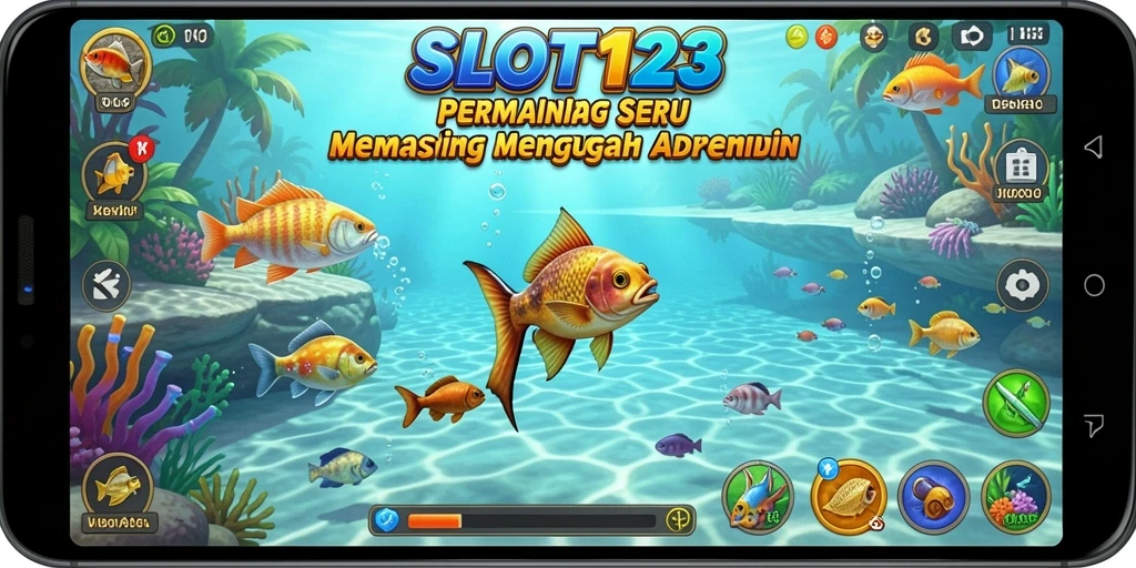 Tangkapan ikan yang menakjubkan dalam gameplay SLOT123.