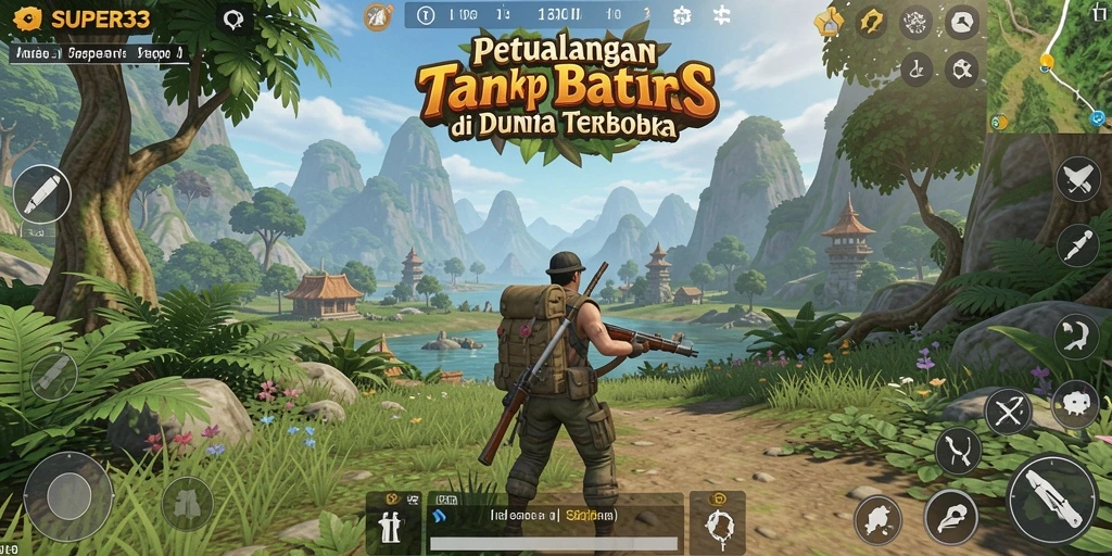 Gameplay <strong>SUPER33</strong> yang menakjubkan di dunia terbuka.